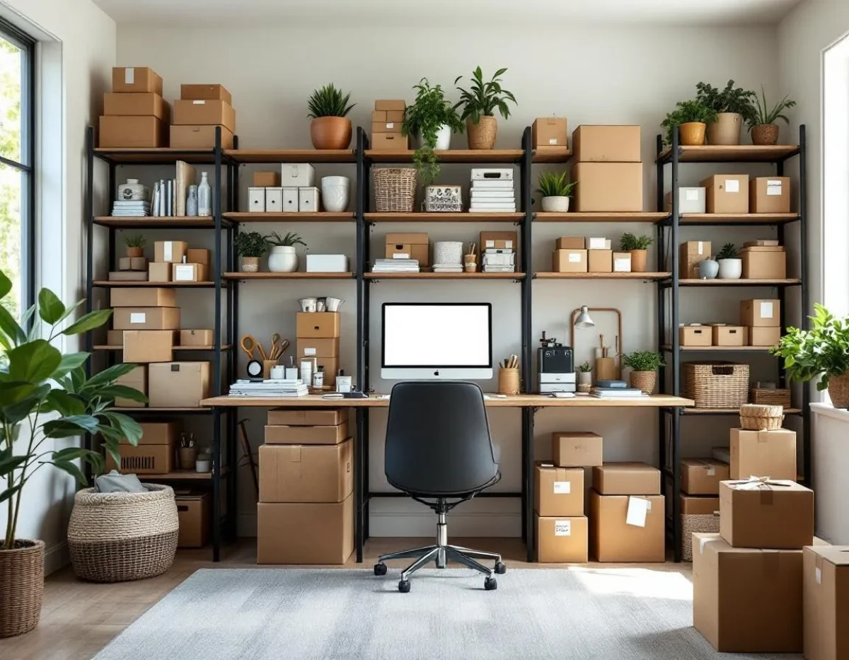 Optimisation de l'Espace de Travail à Domicile pour l'Emballage: Guide Pratique