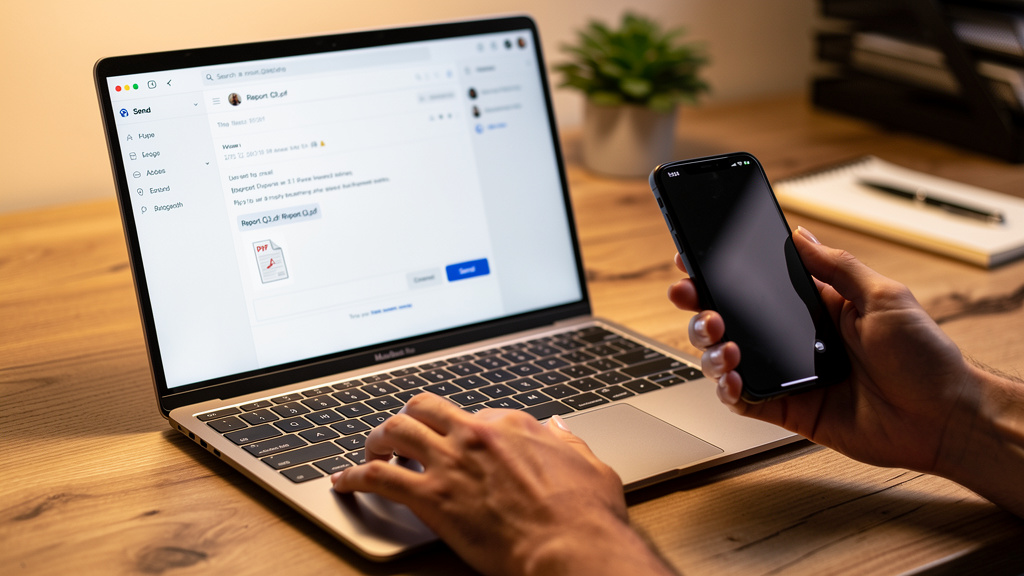 Comment envoyer un dossier par mail en format PDF : astuces